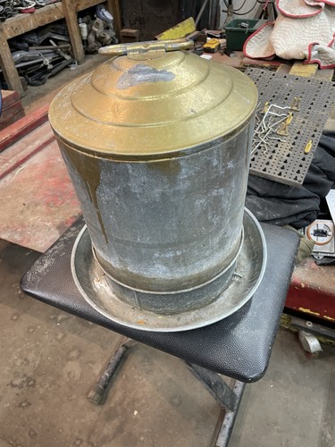 Vintage galvanized metal - vintage,
