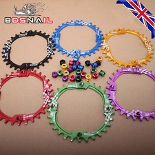 Bicycle 104BCD Single Chainring 30-52T MTB Chain Ring Narrow Wide BMX Sprockets