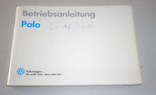 Operating Instructions VW Polo