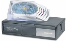 NEW ALPINE CHM-S630 CD-CHANGER for standard radio M-Bus, full equipment, boxed.