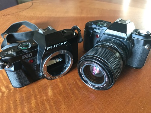 Pentax p30 slr film camera - 2x,