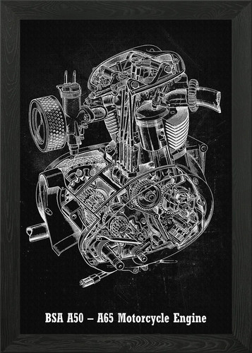 Bsa a50 a65 motorcycle - a65, e