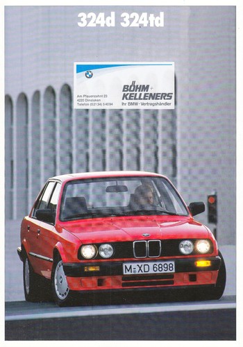 Bmw series e30 324d 324td - 3,