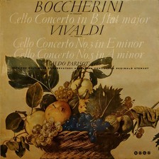 Aldo Parisot - Boccherini   Cello Concerto In B Flat Major/Vivaldi    - Y1177z