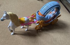 Disney Princess Cinderella's Magical Transforming Pumpkin Carriage Horse & Doll 