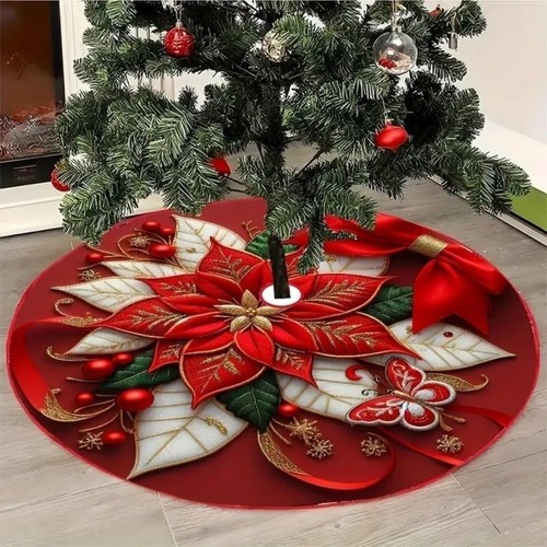 1pc christmas tree skirts - 1pc,