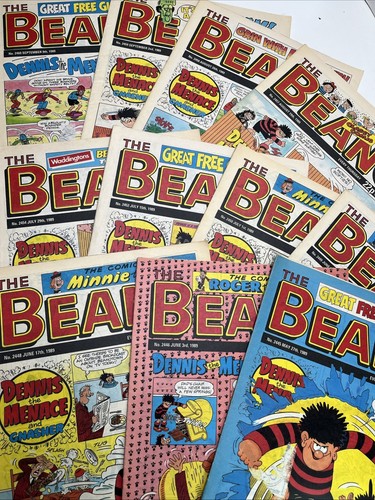 Beano comics bundle 1989 - beano,
