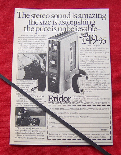 Vintage portasound personal - portasound,