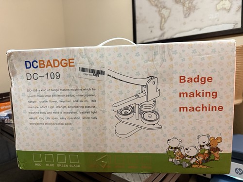 Button maker machine - button,