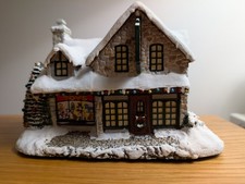 Thomas kinkades "santas workshop toys number F9894  village Christmas collection