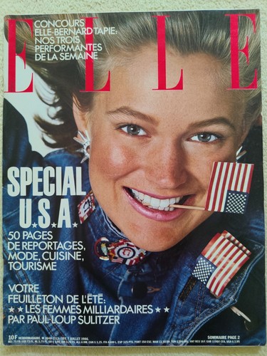 Rare elle france - july, 1986