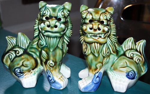Set chinese foo - 2, dog