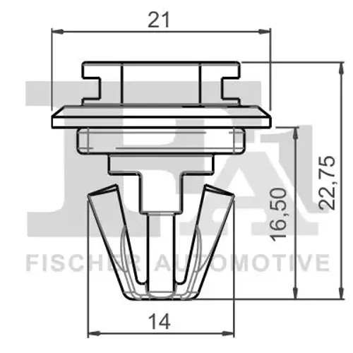 Upholstery mounting clip
