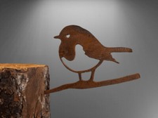 Mini Baby Robin Twig Metal