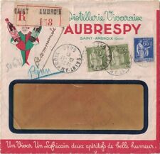 GARD - SAINT AMBROIX - VIVARAISE DISTILLERY AUBRESPY 25-11-1937 - SUPERB.