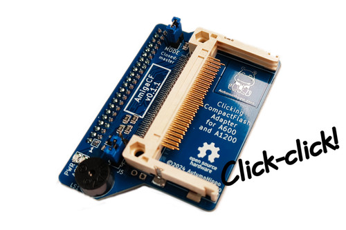 Amigacf clicking - -,