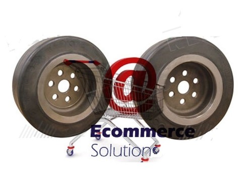 Drive wheel rubber - drive, pallet