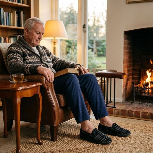 Dunlop men lance slippers - lance,