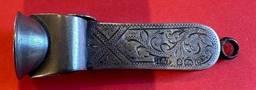 Vintage cigar cutter silver - cutter,