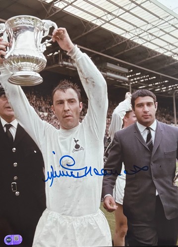 Jimmy greaves signed 16x12 - jimmy,