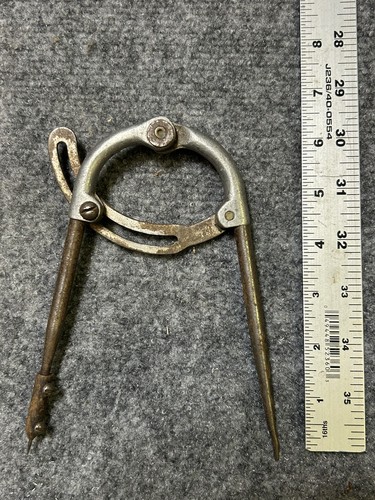 Antique cast steel - steel, caliper