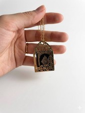 Ornate Mini Holy Book Pendant