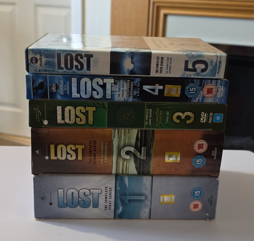 Lost complete seasons dvd - lost,