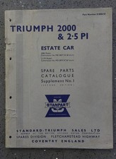 Triumph 2000 5pi - triumph, mk1