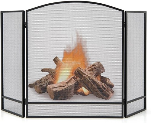 Freestanding black fire - freestanding,