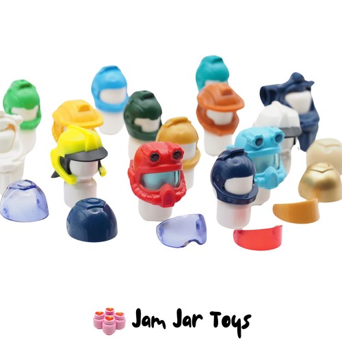 Lego minifigure helmets - minifigure,