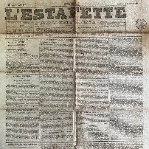 Estafette 1852 - l'estafette, #