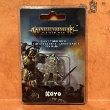 Paint Your Own Stormcast Annihilator Badge Koyo/Games Workshop New Sealed