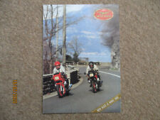 RARE GENUINE ORIGINAL 1988 MOTO GUZZI LE MANS 1000 MOTORCYCLE SALES BROCHURE 