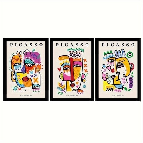 Picasso cubist face abstract - picasso,