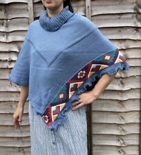 Peruvian Alpaca Wool Poncho