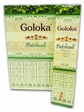 GOLOKA Patchouli Incense Sticks Natural Rolled Fragrances Masala Agarbatti 180g