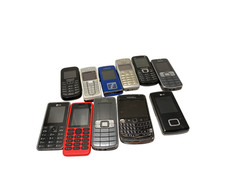 Bundle Of Vintage Mobile Phones Various Brands Nokia LG Blackberry SPARES/REPAIR