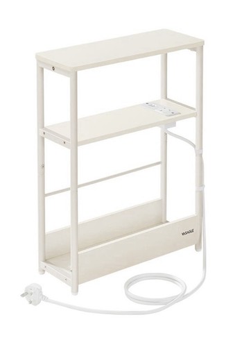 Slim side table with - slim, charging