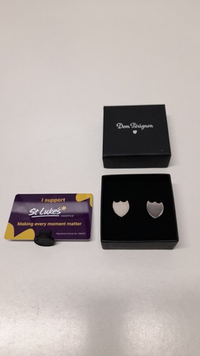 Dom perignon cufflinks - dom, silver