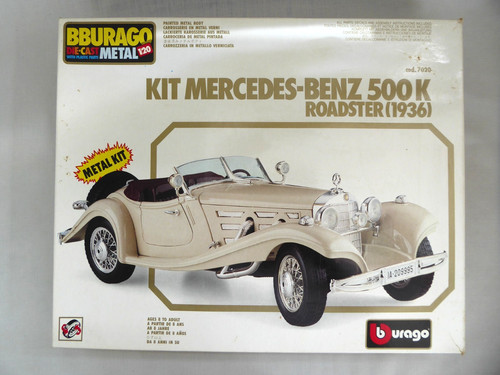 Burago mercedes benz 500k - mercedes-benz,