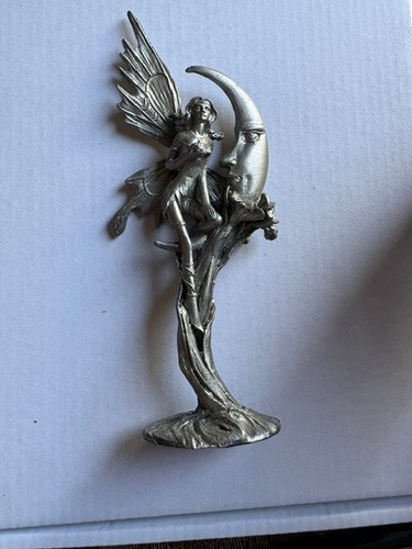 Fairy and moon - and, figurine