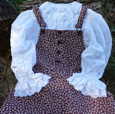 Vintage Mini Pinafore Overalls