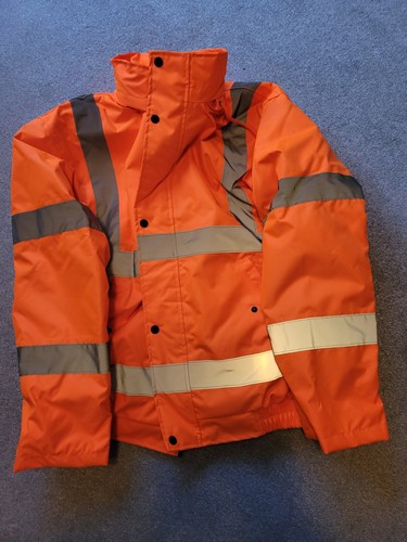 Vis jacket orange - , size