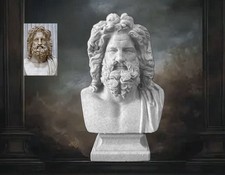 Zeus Greek God Statue –