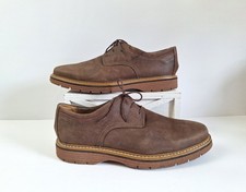 Clarks Shoes Brown Distressed