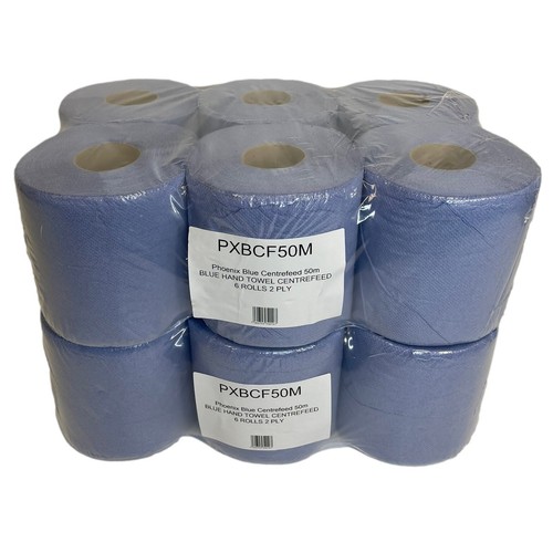Blue centre feed - centre, rolls