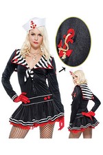 Ladies Sexy Lady Sailor Navy