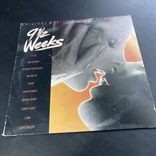 9 1/2 WEEKS ORIGINAL MOTION PICTURE SOUNDTRACK VINYL LP 1986 John Taylor