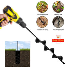 Auger Spiral Drill Bit Fence