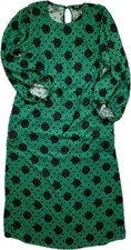 NEXT Womens Dress Green Spot